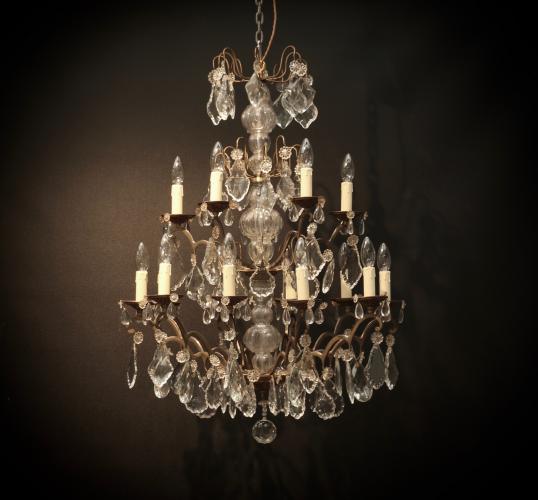 Two Tiered French Chandelier